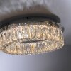 Leuchten Direkt plafonnier LED KULUNKA à facettes, 3000 Kelvin blanc chaud