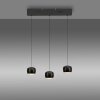 Leuchten Direkt Suspension LED moderne BALLINI, hauteur réglable, 3000 Kelvin blanc chaud