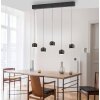 Leuchten Direkt Suspension LED BALLINI, réglable en hauteur, 3000 Kelvin chaud