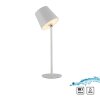Leuchten Direkt, lampe à poser LED BOTERIA réglable, IP54, blanc chaud, 3000 Kelvin