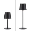 Leuchten Direkt Lampe à poser BOTERIA, tête conique inclinable, mémoire, LED 3000 Kelvin