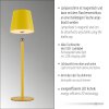 Leuchten Direkt lampe à poser LED BOTERIA, réglable, mémoire, 3000 Kelvin blanc chaud
