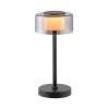 Paul Neuhaus, lampe à poser LED RIKA à variateur tactile avec mémoire, design moderne