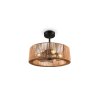 Reality Ventilateur de plafond lumineux Smillum avec télécommande, 3 vitesses
