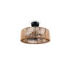 Reality Ventilateur de plafond lumineux Smillum avec télécommande, 3 vitesses