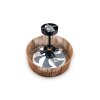 Reality Ventilateur de plafond lumineux Smillum avec télécommande, 3 vitesses