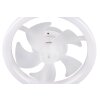 Reality Ventilateur de plafond Pajala, LED, blanc réglable 2700-6500 Kelvin