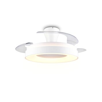 Reality ventilateur de plafond lumineux Vansbro, LED, blanc réglable 2700-6500 Kelvin