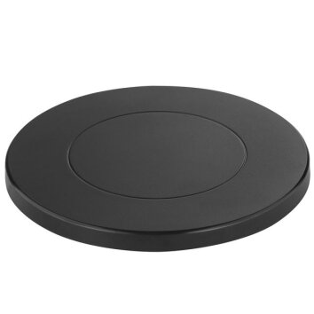 Brilliant Leuchten Chargeur sans fil Charger rond et plat, noir, moderne