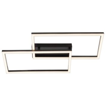 Brilliant Plafonnier rectangulaire LED Jorvic, 3 000 Kelvin blanc chaud