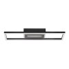 Brilliant plafonnier LED moderne Besson, RGB, blanc réglable 3000-6500 Kelvin, télécommande