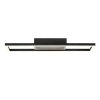 Brilliant plafonnier LED moderne Besson, RGB, blanc réglable 3000-6500 Kelvin, télécommande