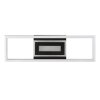 Brilliant plafonnier LED moderne Besson, RGB, blanc réglable 3000-6500 Kelvin, télécommande