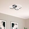 Brilliant plafonnier LED Aydin, dimmable par télécommande, blanc réglable 3000-7000 Kelvin