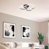 Brilliant plafonnier LED Aydin, dimmable par télécommande, blanc réglable 3000-7000 Kelvin