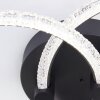 Brilliant plafonnier LED Aydin, dimmable par télécommande, blanc réglable 3000-7000 Kelvin