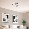 Brilliant plafonnier LED Aydin, dimmable par télécommande, blanc réglable 3000-7000 Kelvin