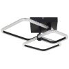 Brilliant plafonnier LED Aydin, dimmable par télécommande, blanc réglable 3000-7000 Kelvin