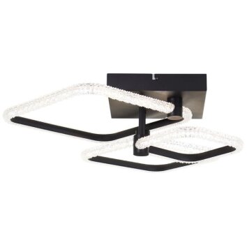 Brilliant plafonnier LED Aydin, dimmable par télécommande, blanc réglable 3000-7000 Kelvin