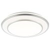 Brilliant, plafonnier Luciano, LED rond et plat, blanc réglable 2700-6500 Kelvin