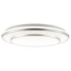 Brilliant, plafonnier Luciano, LED rond et plat, blanc réglable 2700-6500 Kelvin