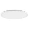 Brilliant Plafonnier LED Samora blanc, température de couleur réglable 2700-6500 Kelvin