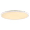 Brilliant Plafonnier LED Samora blanc, température de couleur réglable 2700-6500 Kelvin