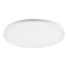 Brilliant Plafonnier LED Samora blanc, température de couleur réglable 2700-6500 Kelvin