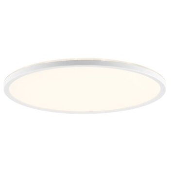 Brilliant Plafonnier LED Samora blanc, température de couleur réglable 2700-6500 Kelvin