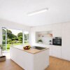 Brilliant Plafonnier LED Corvato rectangulaire blanc, blanc réglable 2700-6500 Kelvin