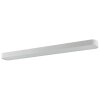 Brilliant Plafonnier LED Corvato rectangulaire blanc, blanc réglable 2700-6500 Kelvin