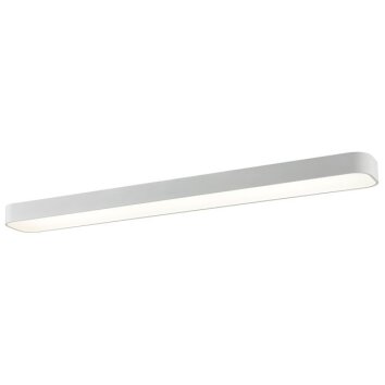 Brilliant Plafonnier LED Corvato rectangulaire blanc, blanc réglable 2700-6500 Kelvin
