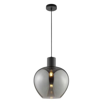 Brilliant Leuchten Suspension moderne Ligari à la silhouette en forme de goutte
