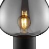 Brilliant Lampe à poser Ligari moderne, abat-jour fumé en forme de goutte