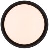 Brilliant Plafonnier LED rond et plat Sonora, face blanche, 3000 Kelvin blanc chaud