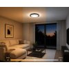 Brilliant Plafonnier LED Pederson, rond et plat, blanc réglable 2700-6500 Kelvin