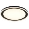 Brilliant Plafonnier LED Pederson, rond et plat, blanc réglable 2700-6500 Kelvin