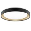 Brilliant plafonnier LED Waldo, dimmable par télécommande, blanc réglable 3000-6500 Kelvin
