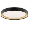 Brilliant plafonnier LED Waldo, dimmable par télécommande, blanc réglable 3000-6500 Kelvin