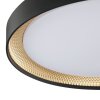 Brilliant plafonnier LED Waldo, dimmable par télécommande, blanc réglable 3000-6500 Kelvin