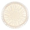 Brilliant Plafonnier LED Oscara blanc, motif rayonnant, blanc réglable 2700-4000 Kelvin