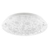 Brilliant plafonnier LED Bania à motif ajouré, blanc réglable 2700-4000 Kelvin
