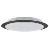 Brilliant, plafonnier LED Vittoria rond et plat, 4000 Kelvin neutre, pour l’entrée