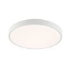 Brilliant Plafonnier LED Solistra, forme ronde, mémoire, blanc, 3000 Kelvin blanc chaud