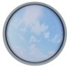 Brilliant Plafonnier LED rond Sky-Dream gris, télécommande, blanc réglable 3000-6500 Kelvin