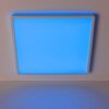 Brilliant Plafonnier Tanida, LED RGB, 4 000 Kelvin blanc neutre, dimmable par télécommande