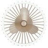 Brilliant Plafonnier LED Capo, blanc réglable 2700-6500 Kelvin, dimmable par télécommande