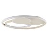 Brilliant plafonnier LED Runda, télécommande dimmable, blanc réglable 3000-6500 Kelvin