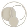 Brilliant plafonnier LED Runda, télécommande dimmable, blanc réglable 3000-6500 Kelvin