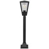 Brilliant borne lumineuse de jardin Westcliff, lanterne moderne trapézoïdale anthracite